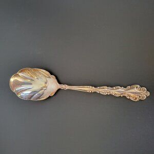Community Silverplate Ornate Serving Spoon Vintage Flatware